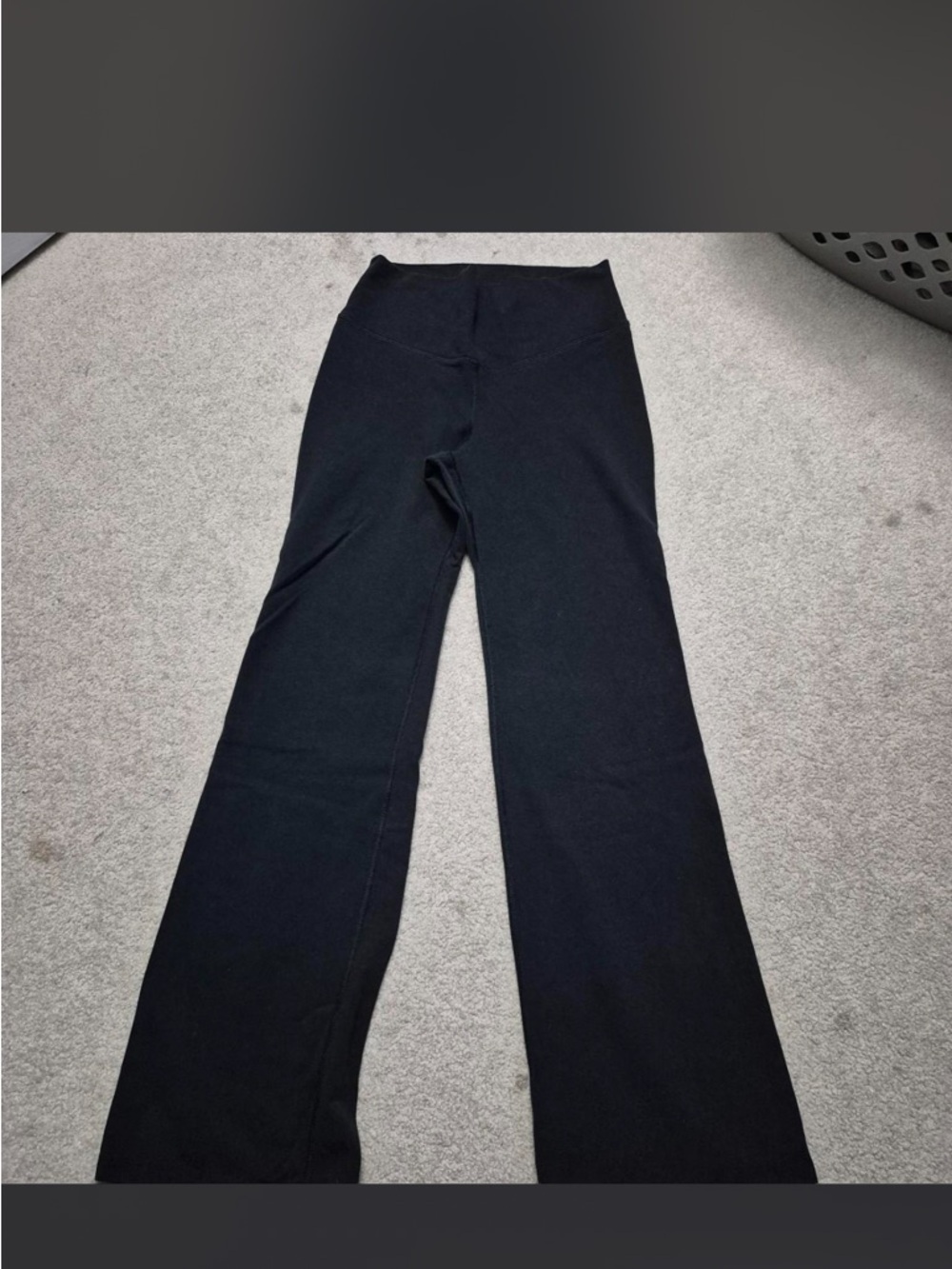 Old Navy Black Extra High-Rise Slim Boot-Cut Pants